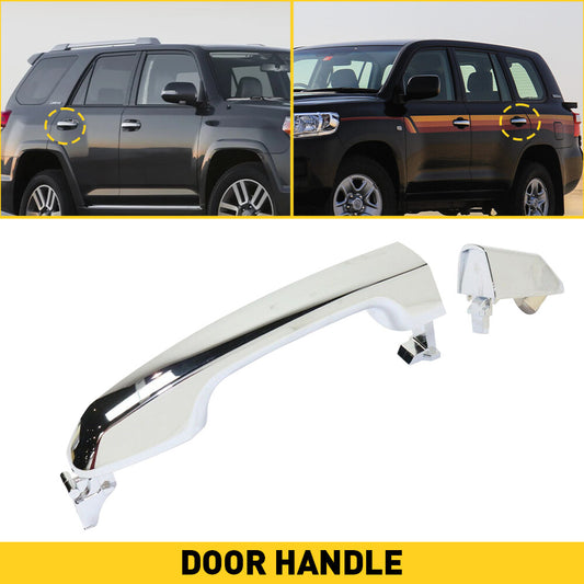 Rear Left or Right Door Panel Handle for CHRome for 2015 - 2020 for 4Runner TRD Pro - v
