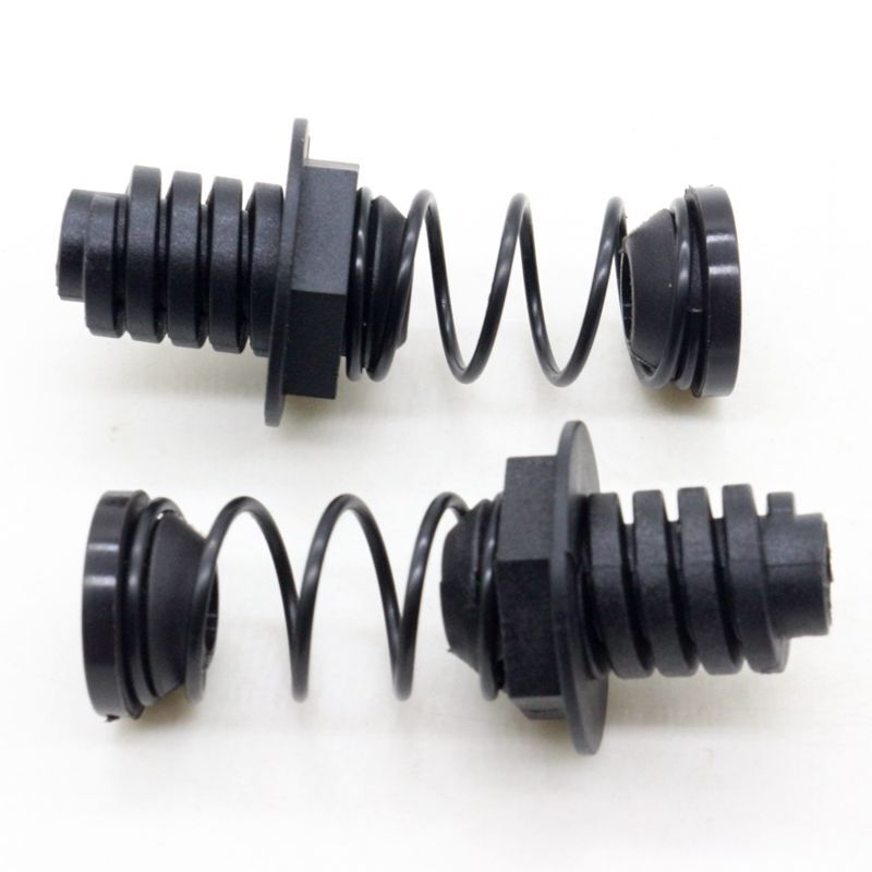 2X Trunk Lid Spring with Rubber Bumper Stop Hardware  for ford  for Mustang 1994-1998 Q