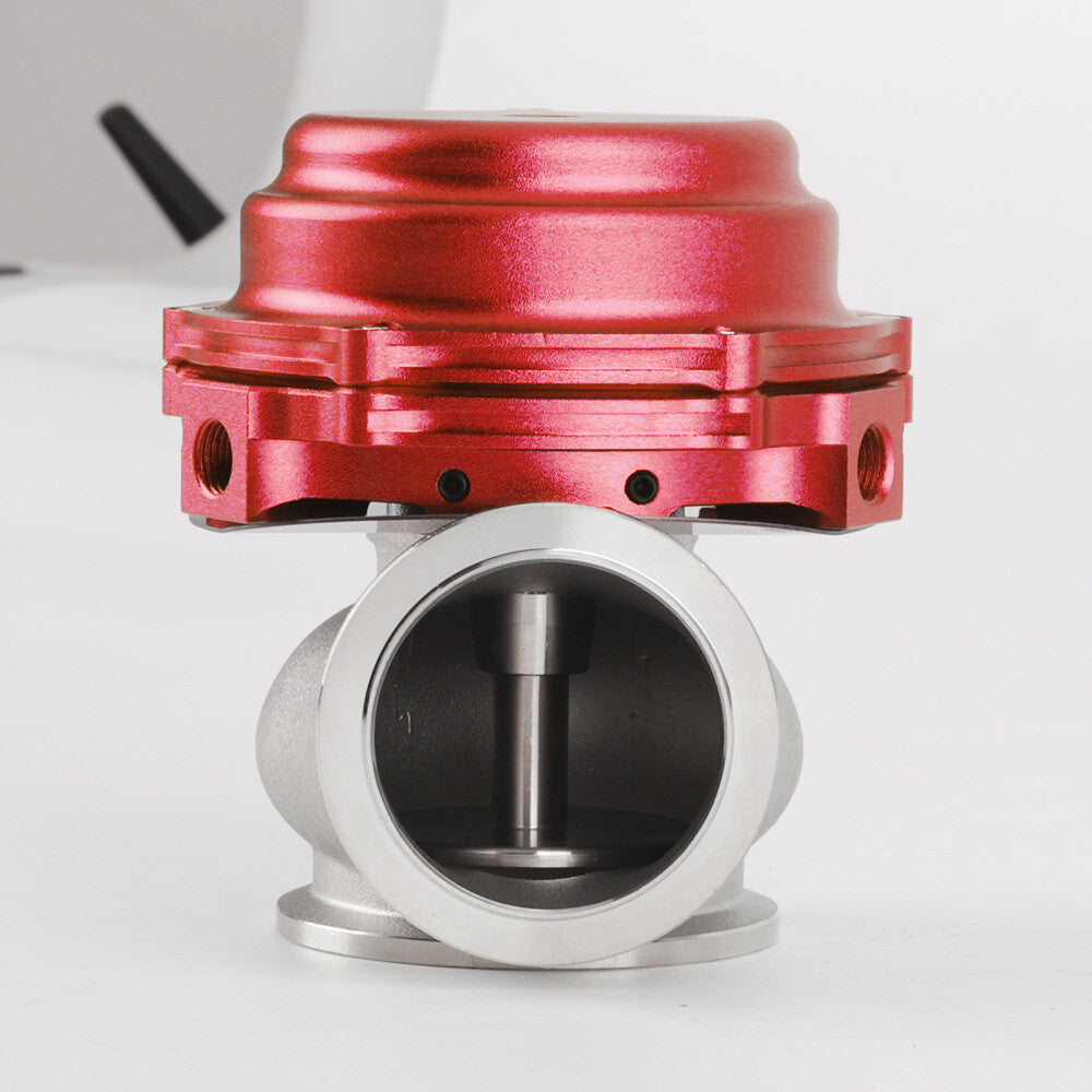 Universal For 44mm External Wastegate MVR V-Band Flange Turbo Water Cooled Red