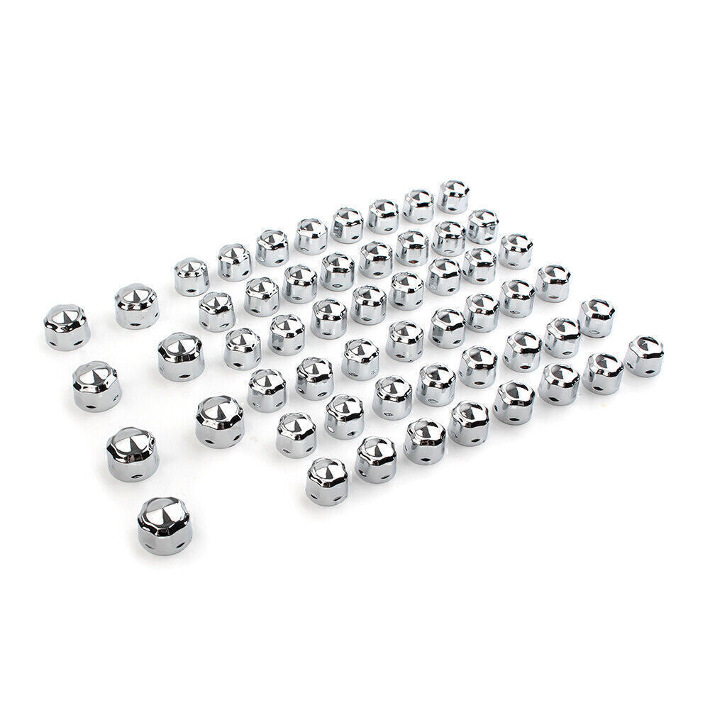 Engine Bolt Cap Set Chrome for Harley Road King Electra Glide 1999-16 FLHX FLHTK
