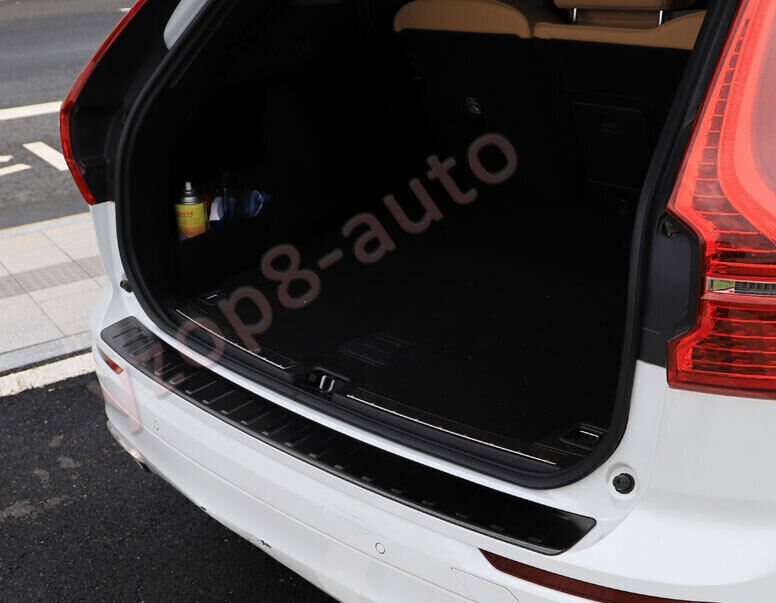 for Volvo XC60 2020-2023 Black Steel Rear Bumper Protector Guard Cover Trim B n