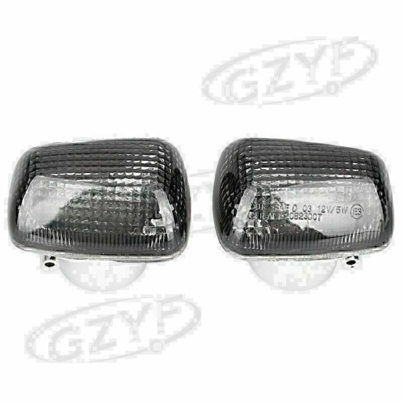 2x Smoke Turn Signals Indicator Blinker Lens for Suzuki TL1000 KATANA 1997 -2004 Q