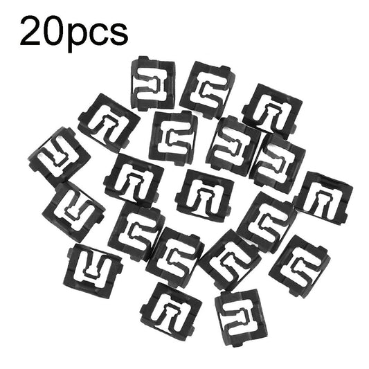 20PCS Windshield Rear Glass Molding Trim-Clips for Ford 64-93 C5ZZ6543413-B