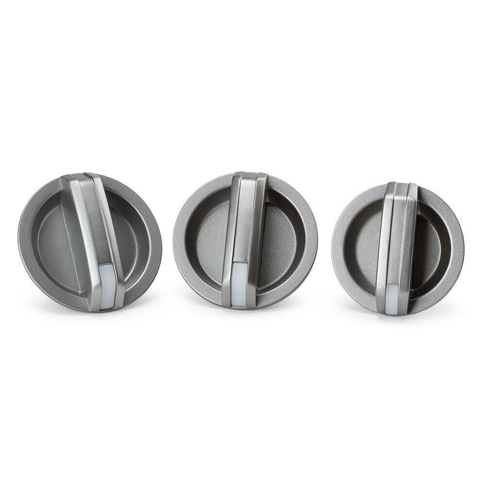 3-Piece Heater and Fan Control Knob Kit for Ranger PJ/PK and for Mazda BT-50 (2006-2011) n