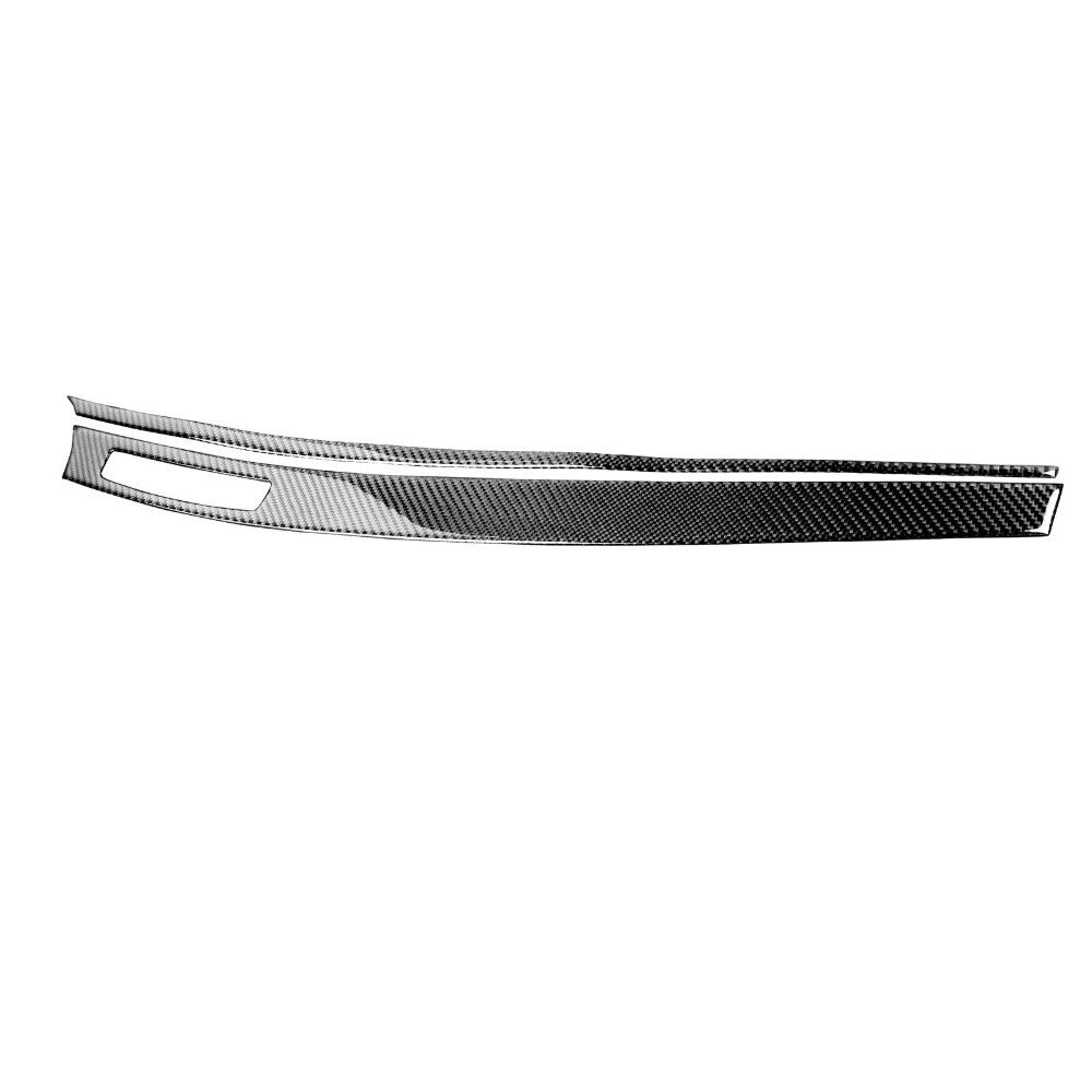 Carbon Fiber Center Dashboard Panel Cover Trims For Lancer 08-2015 n