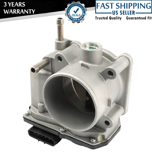 Suitable for 07-19 for Nissan Sentra 2.0 L4 fuel injection silver aluminum gas valve body. Q