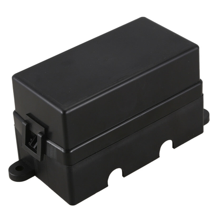 12 Way Car Blade Fuse Box 4-relay Holder Block 12V w/Spade Terminals & Fuse