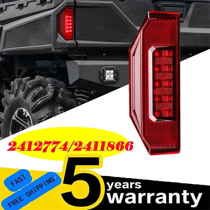 Rear black left/right taillights applicable to 2013-2019 for Polaris Ranger 900 XP 1000 UTV- n