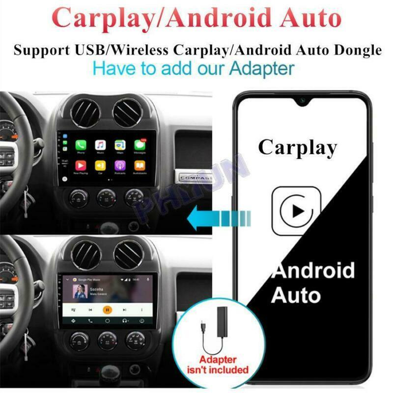 GPS Head Unit 16G 10.1-inch for 10-16 for Jeep Patriot Compass Android 10.1 Radio Stereo n