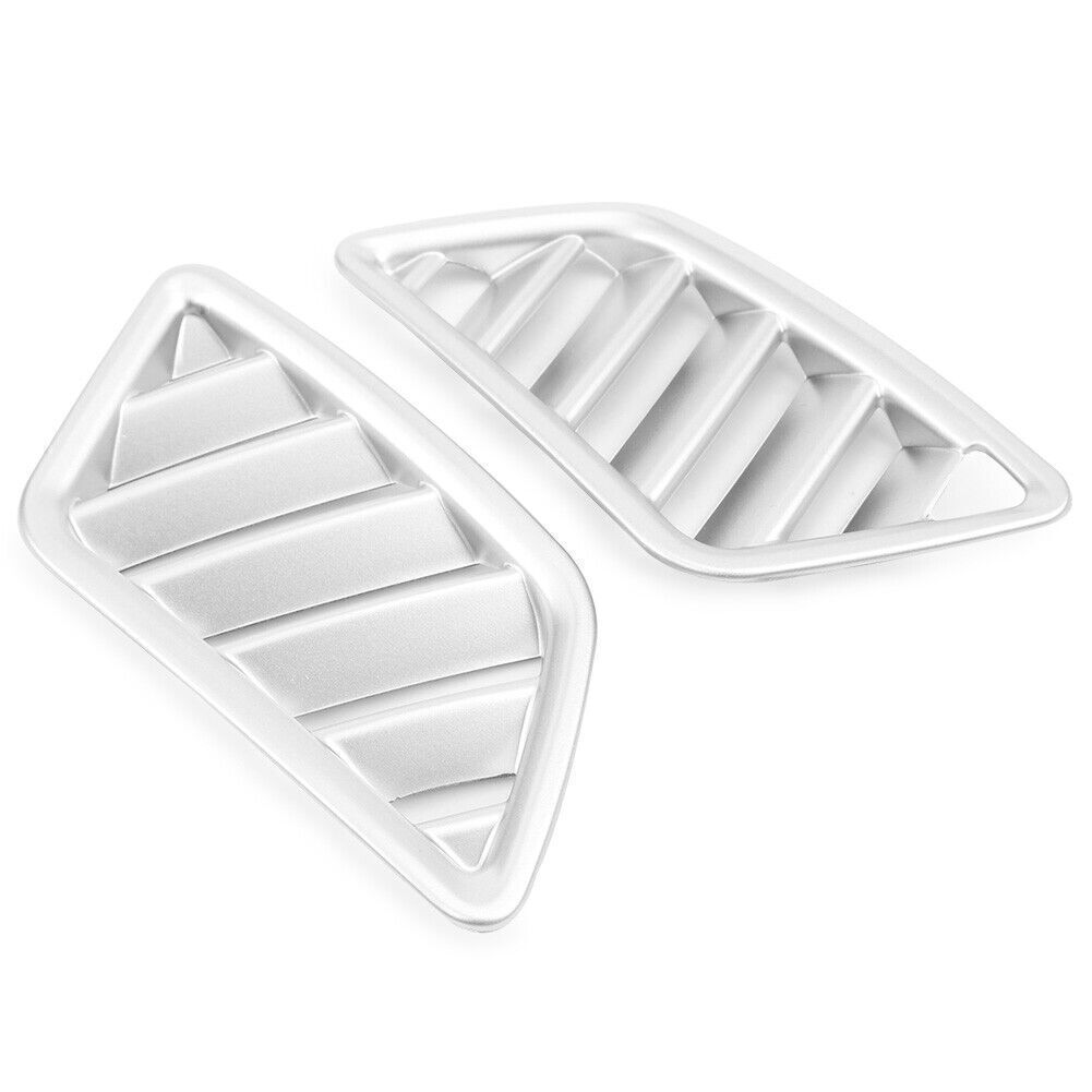 Front Upper Air Vent Outlet Cover Trim Silver for Mitsubishi Eclipse Cross 2018