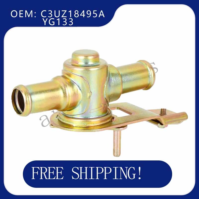 HVAC heater control valve C3UZ18495A YG133 suitable for Dodge and for Ford for Mustang bronze-tone.