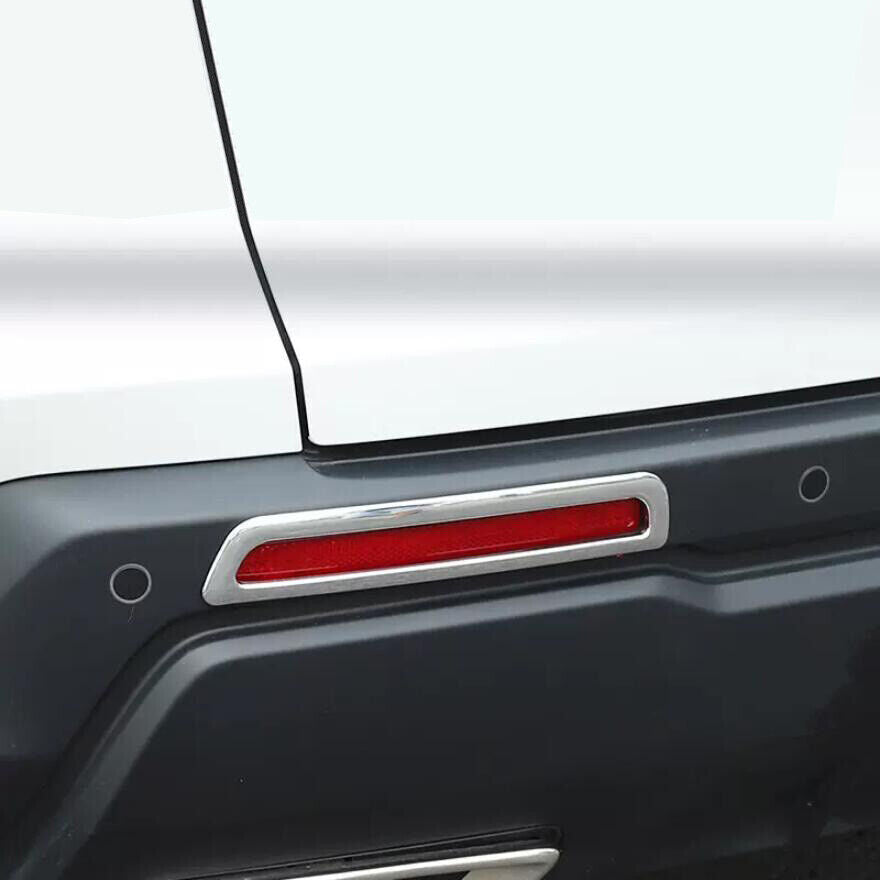 for Honda CR-V 2023-2024 Chrome Car Rear bumper Fog Light Lamp Frame Cover Trim