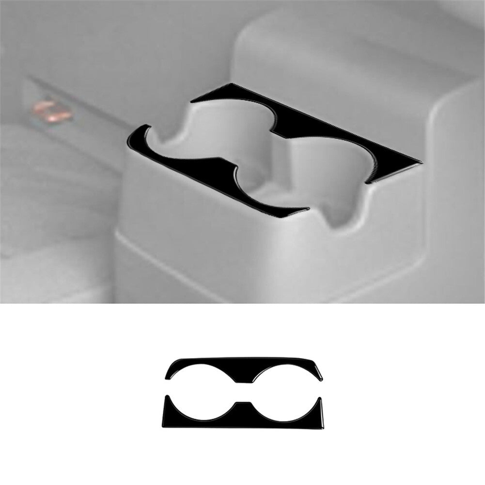 Suitable for Honda CR-V 2023-2024 black titanium passenger storage box handle protective cover decoration- v