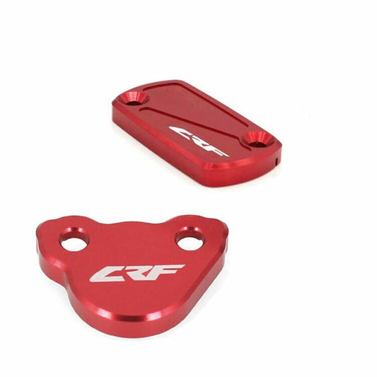 Front Rear Brake Fluid Cap Cover for HONDA CRF150R CRF250R/X CRF450R/X CRF 450L Q