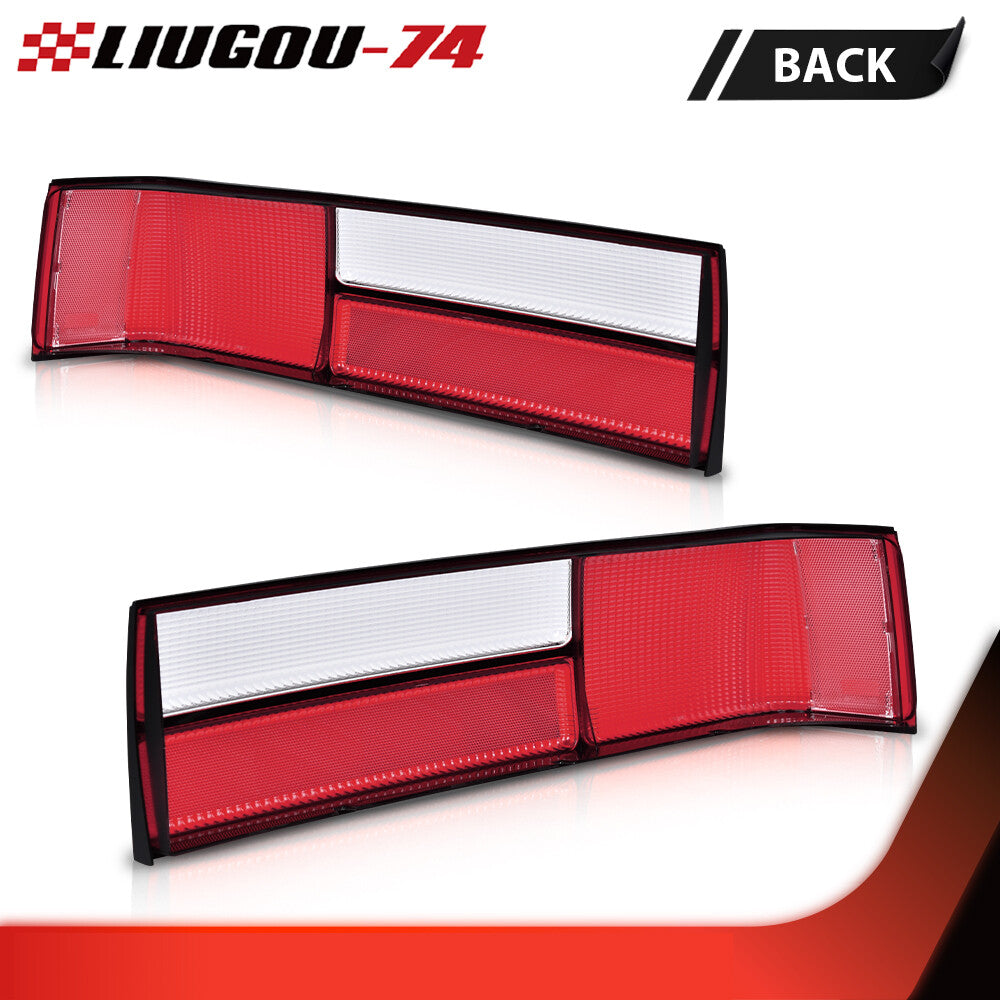Suitable for the 1987-1993 for Mustang taillight lens set, left and right dual- v