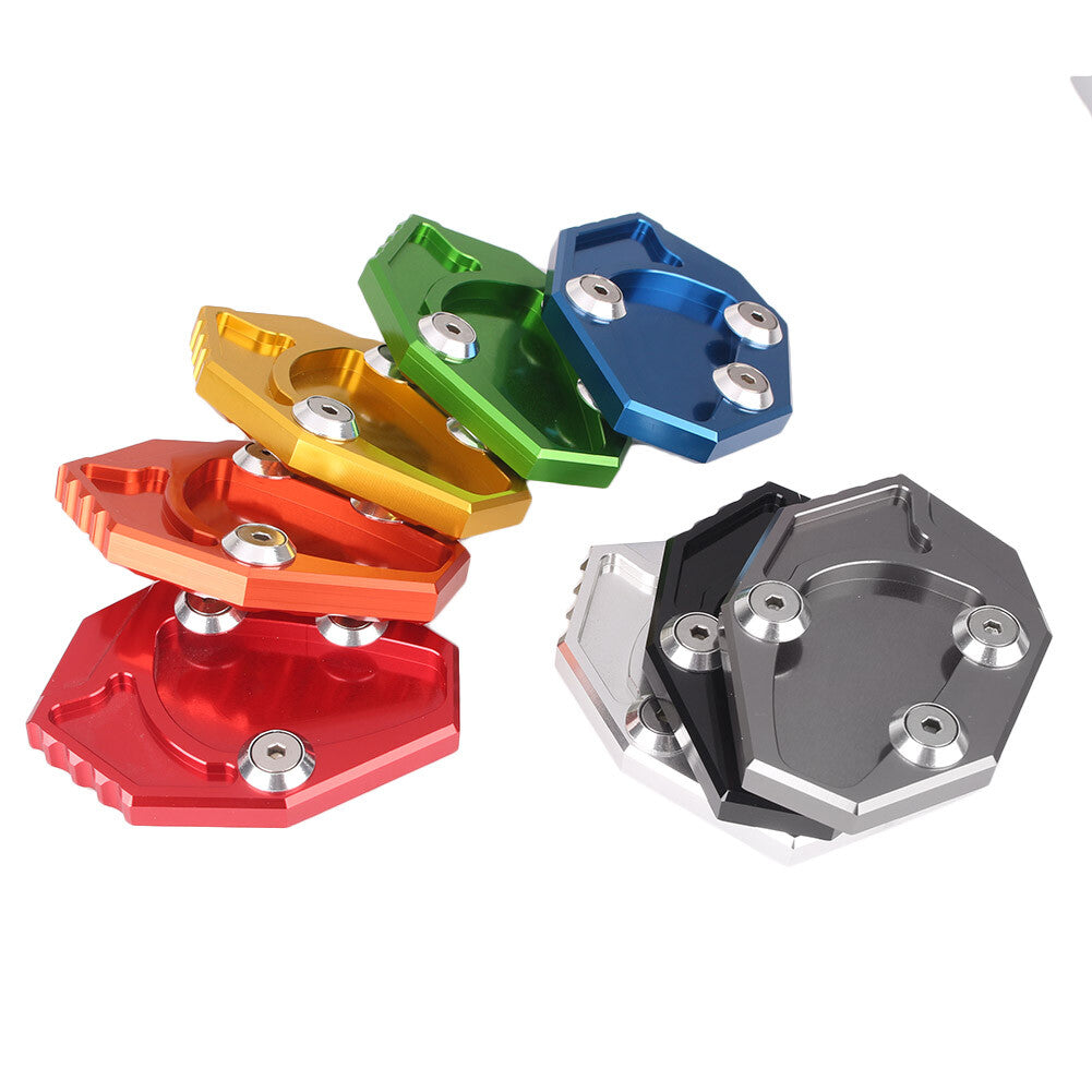 CNC Side Stand Kickstand Extension Plate Pad Fit for Kawasaki GTR1400 2008-2011 Q