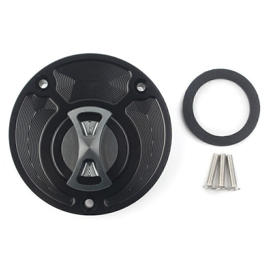 for Yamaha R6 R1 FZ1 FZ6 VMAX MT01 FZ16 YZF R15/125 CNC Fuel Gas Tank Cap Titan Q