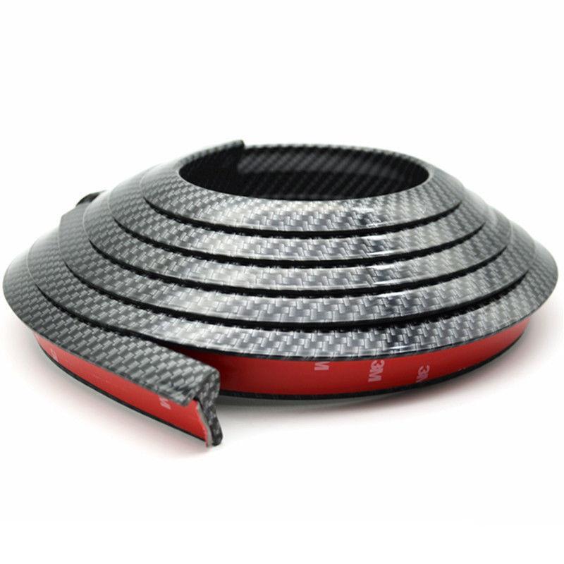 Universal carbon fiber protective pads for car mudguards and wheel arches - n