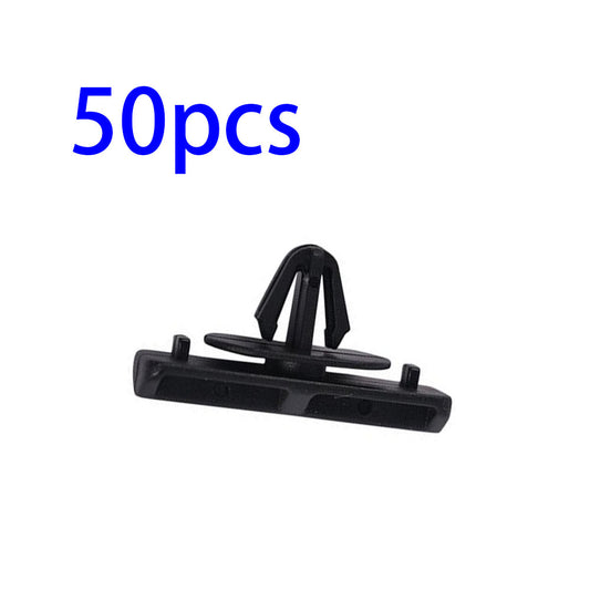 Set of 50 Ground Effects Moulding Clips Black for Chrysler Replaces 55156447A