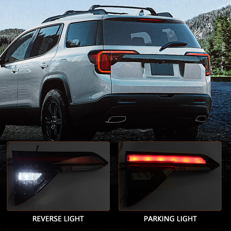 For 2020-2023 for GMC Acadia AT4 LED Black Inner Tail Light Lamp Driver Left Side