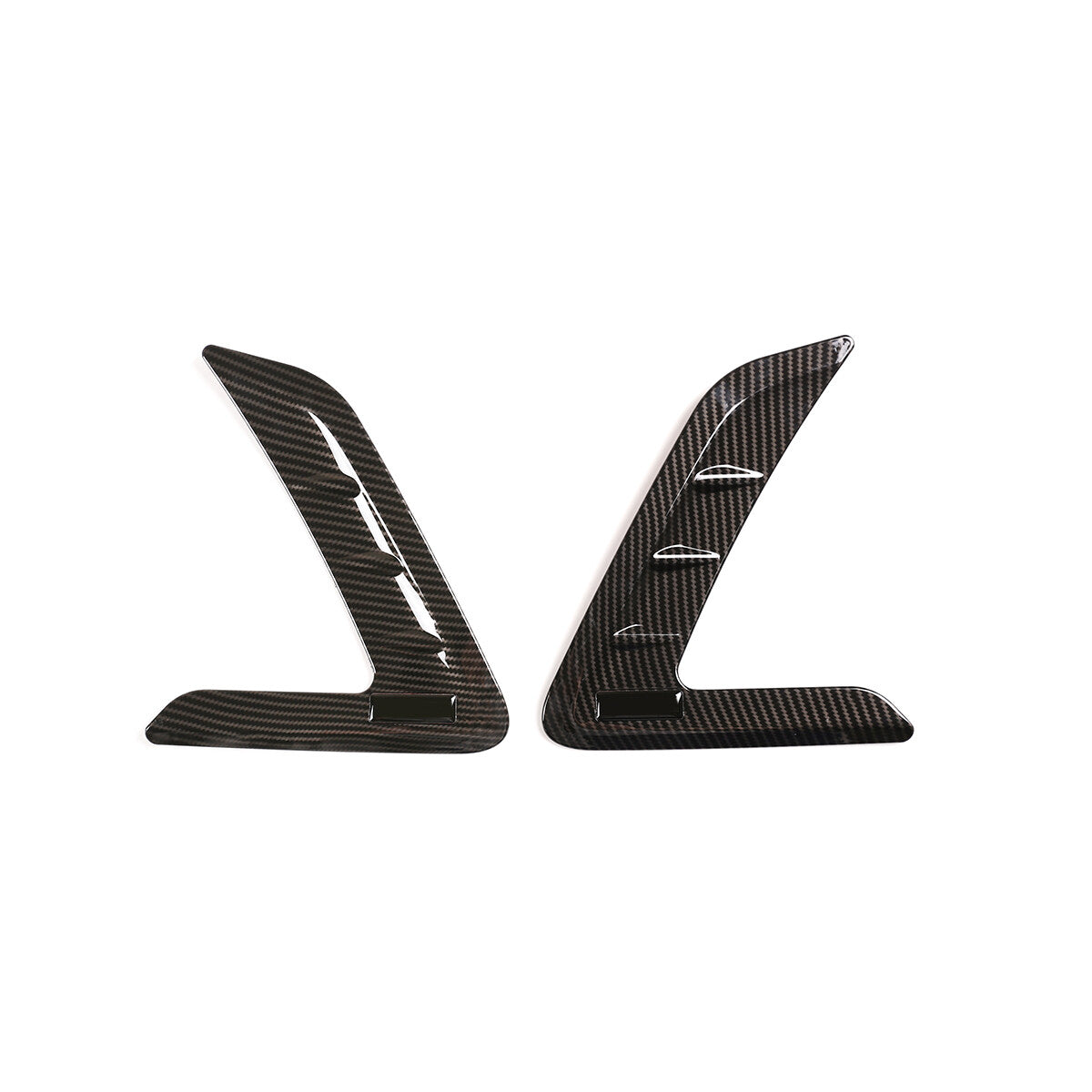 2-Pack ABS Matte Black Exterior Mirror Covers for Cadillac for Escalade 21-23- v