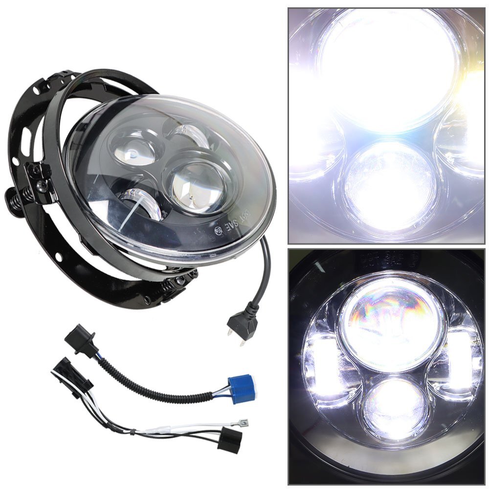 Headlight assembly for Gimbal for Sierra for Yukon 99 00 01 02 03 04 05 06 Chrome
