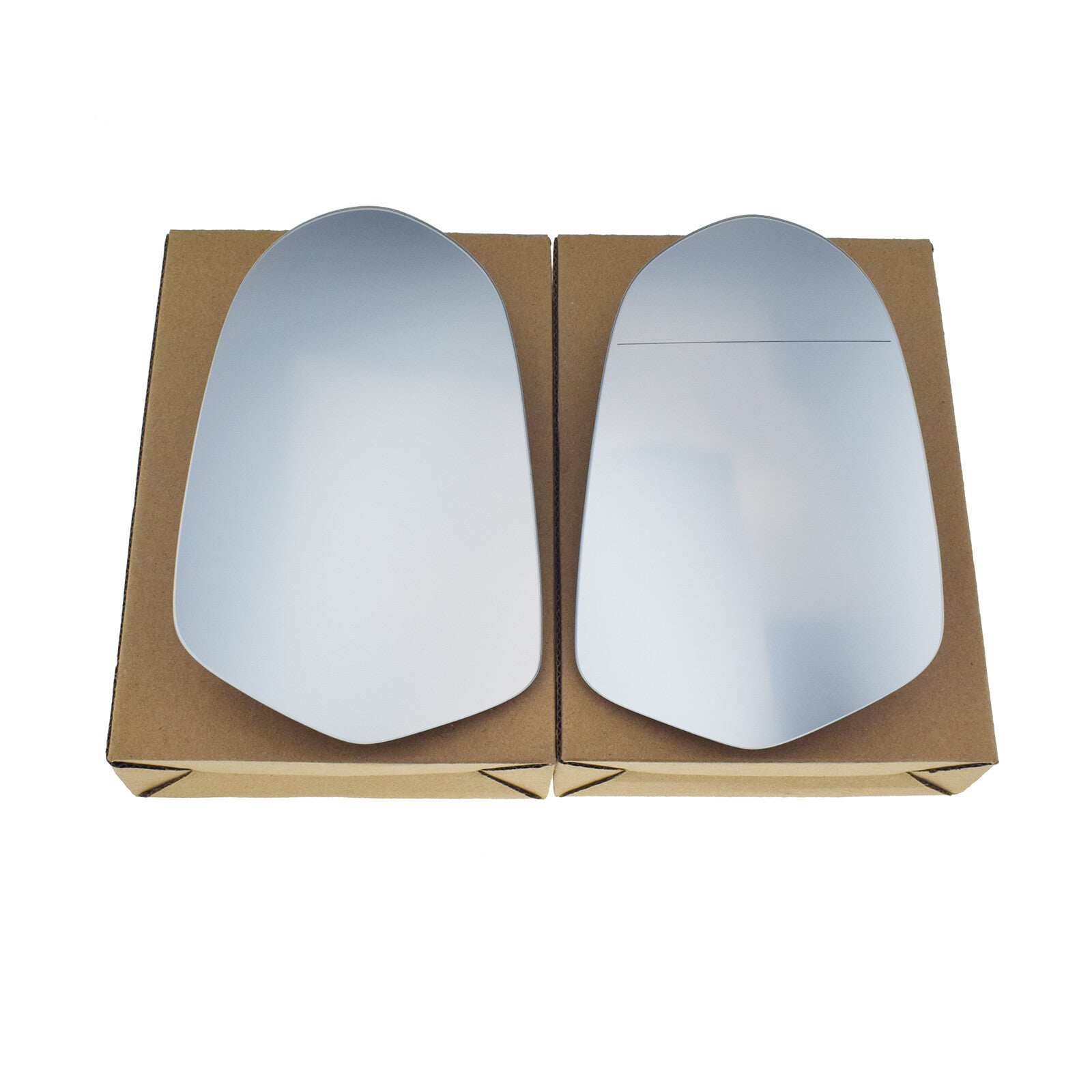 Heated rearview mirror glass LH, right-hand grip, suitable for Audi A6 C7 S6 RS6 4G0857536D, 4G0857535D- n