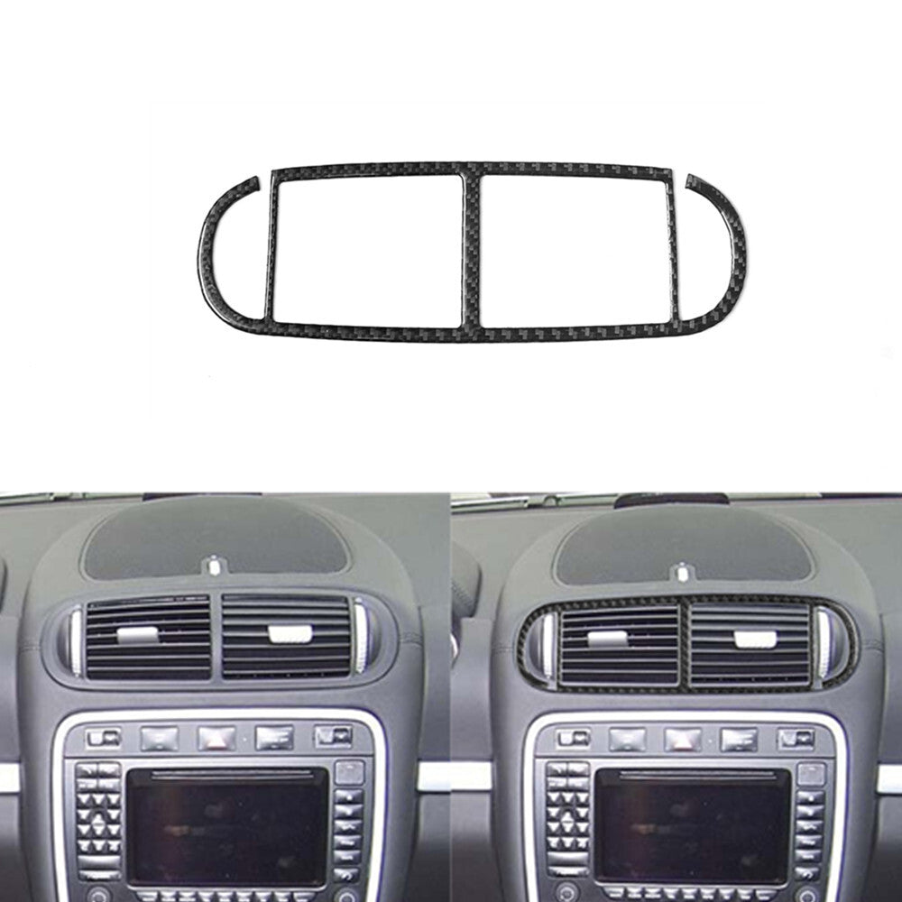 Carbon Fiber Glove Box Panel Decorative Cover Trim for Chrysler 300 2005-2007 v