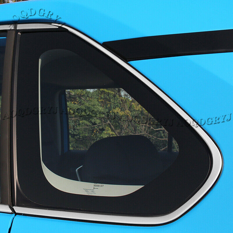 Stainless steel Bottom door window sill cover trim 6pc for TOYOTA RAV4 2019-2024