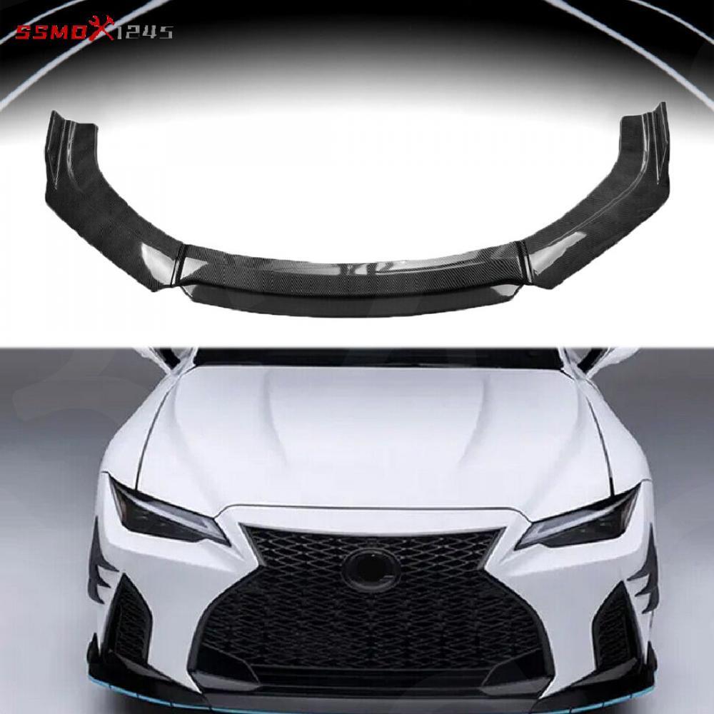 Front Bumper Lip Splitter Carbon Style for Lexus IS250 IS350 IS300 F-Sport