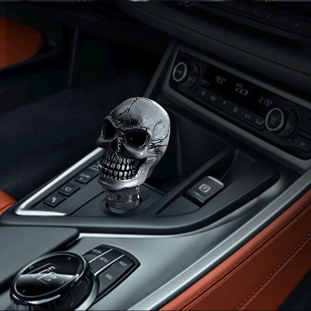 Black Skull Universal Manual Shifter Car Pickup Gear Lever Handle n