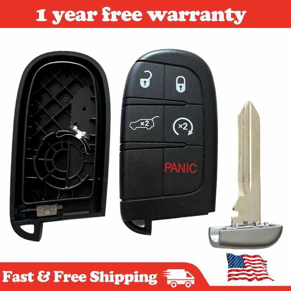 for Jeep Grand Cherokee 5Button Key Fob Case Shell 2014 2015 2016 2017 2018 New