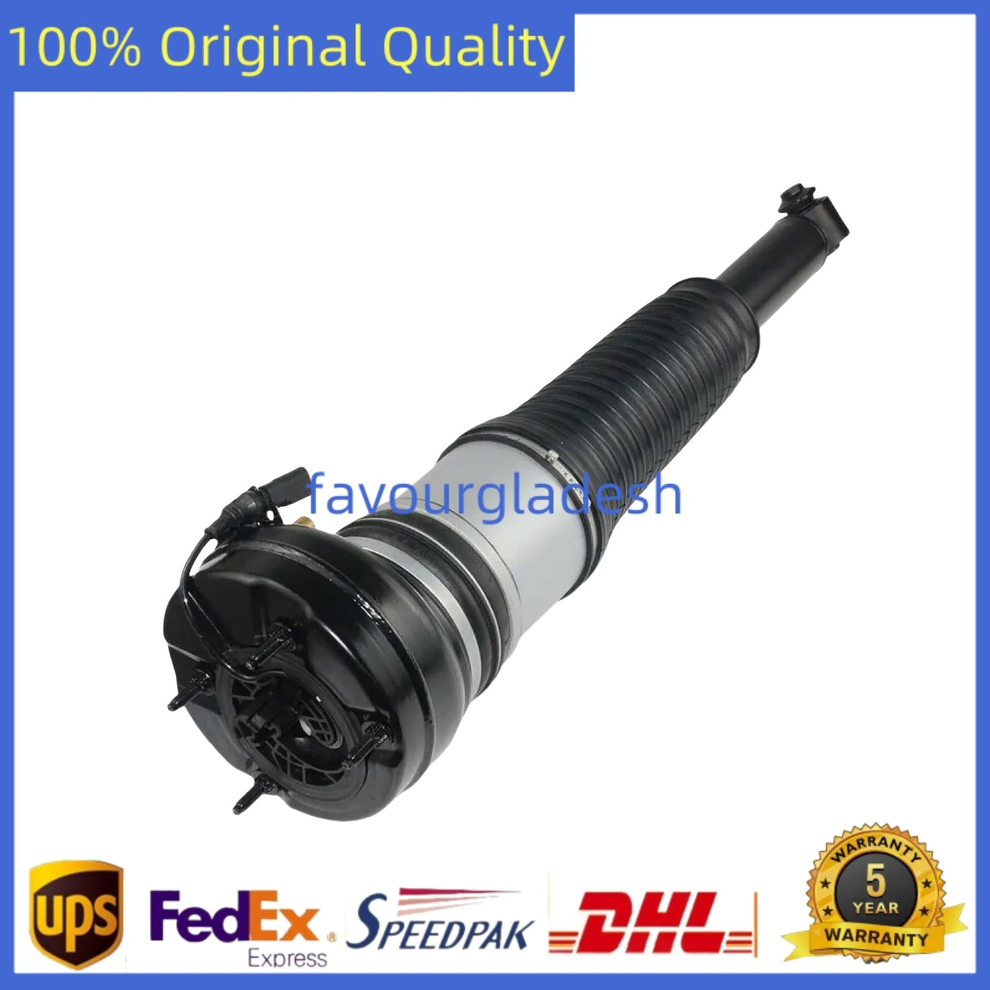 Pair Rear Air Suspension Struts for Audi for A8 D4 4H Quattro 2010-2018 4H0616001AB