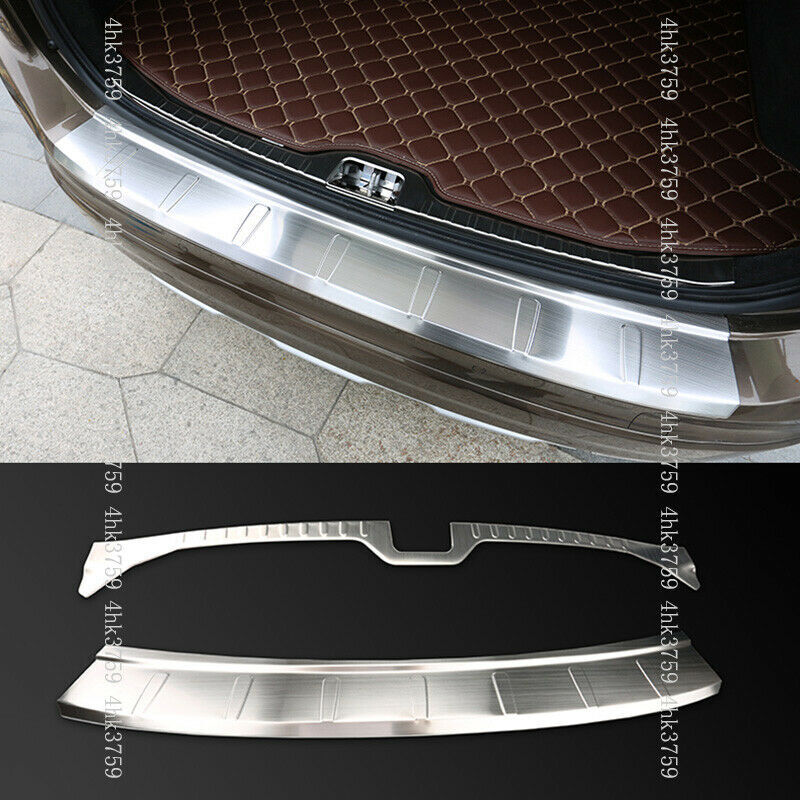 for volvo XC60 2014-2017 stainless Rear Bumper Protector Sill plate Guard cover