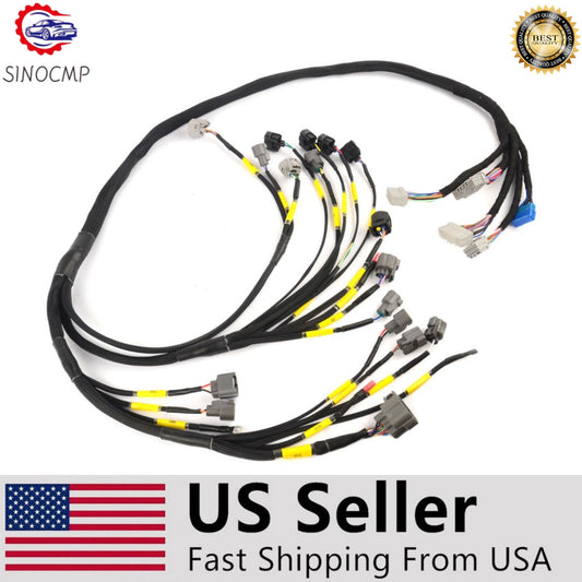 OBD2 Tucked Engine Harness Replacement for Honda for Civic Integra B16 B18 D16 US