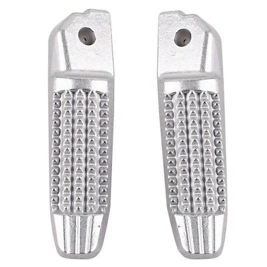 Fit for BMW K1200R 2004 - 2008 Rider Front Foot Pegs Footrests Footpegs Kit Silver