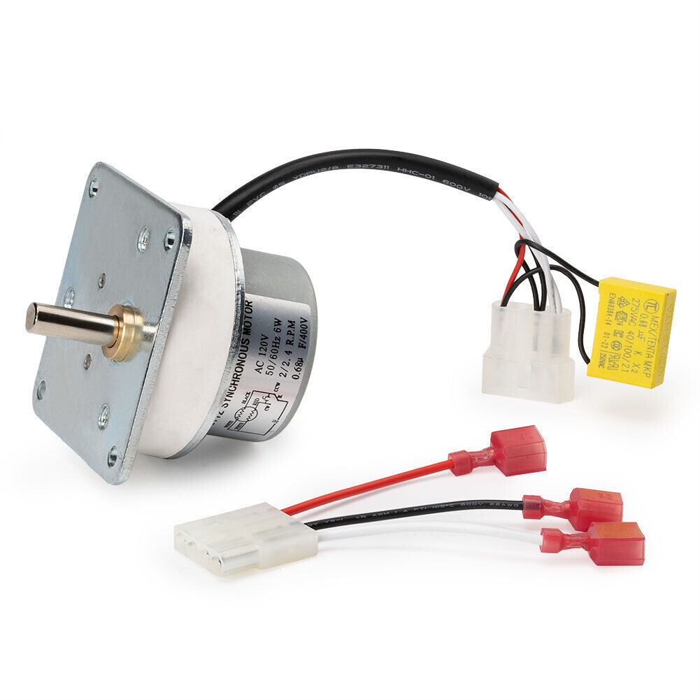 Auger Feed Motor 2.4 RPM For Quadra-Fire Heatilator Eco-Choice CAB50 812-4421 Q