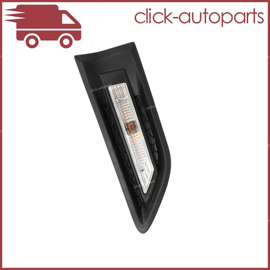Left Front Fender Garnish Molding 877712K100 For 2010- 2013 for Kia Soul Black