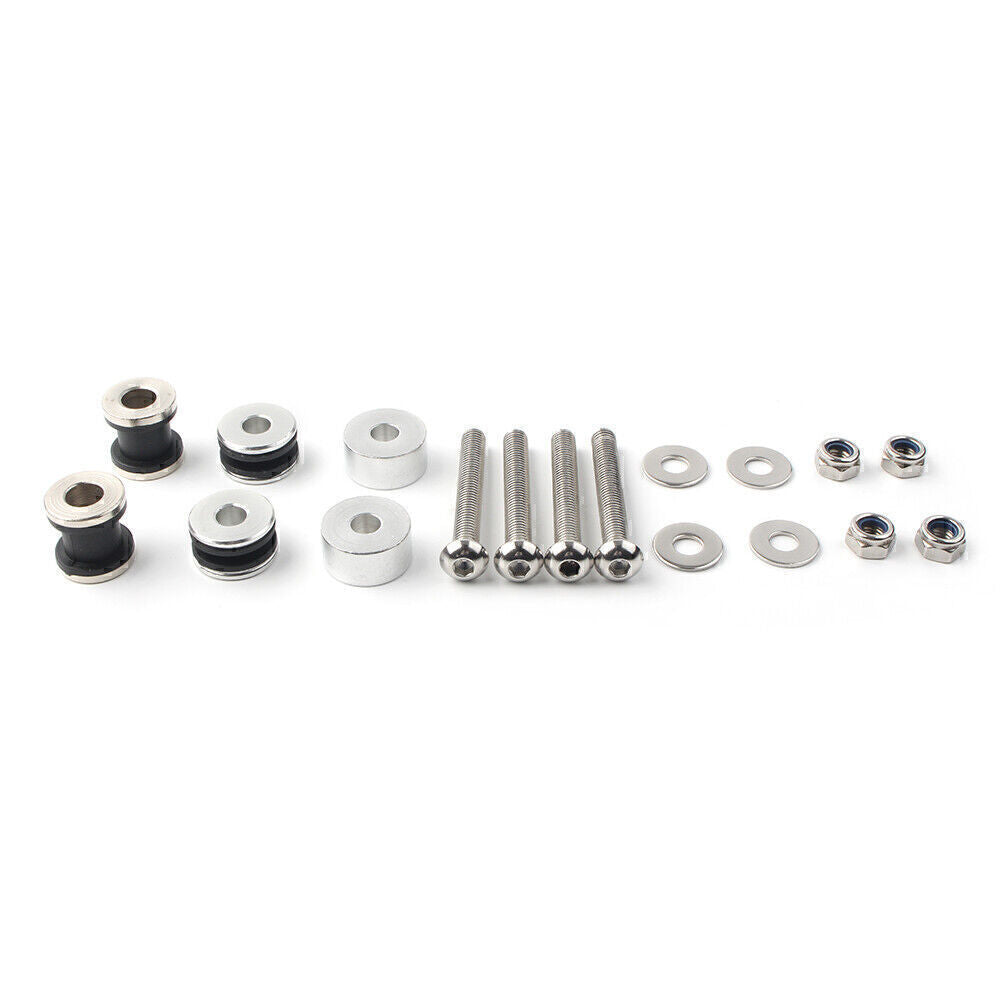 Sissy Bar Docking Hardware Kit Satz Passend f¨¹r for Harley Softail FLSTC FXSTC