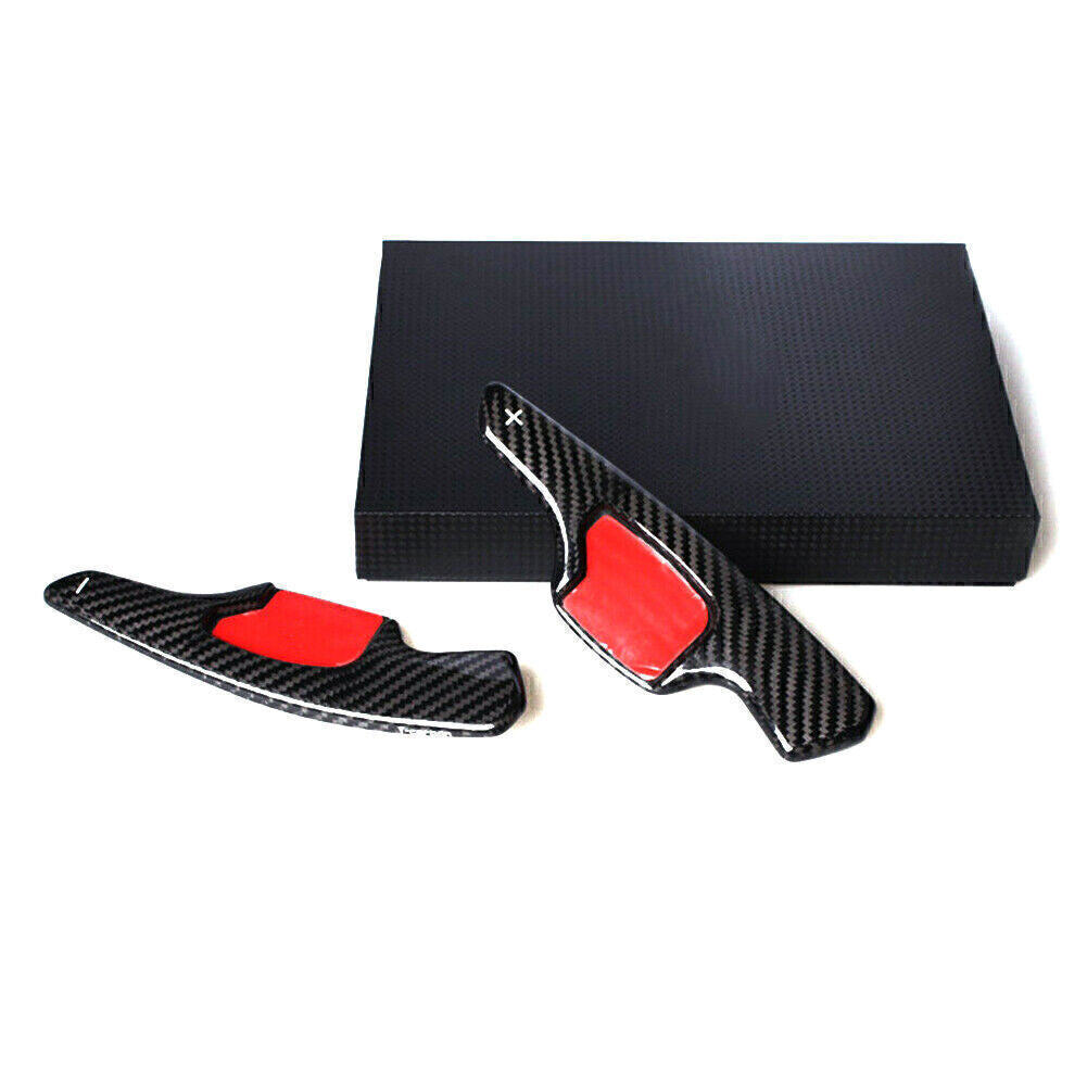 Carbon Fiber Steering Wheel Shift Paddle Extension Black Fit for Ford Taurus