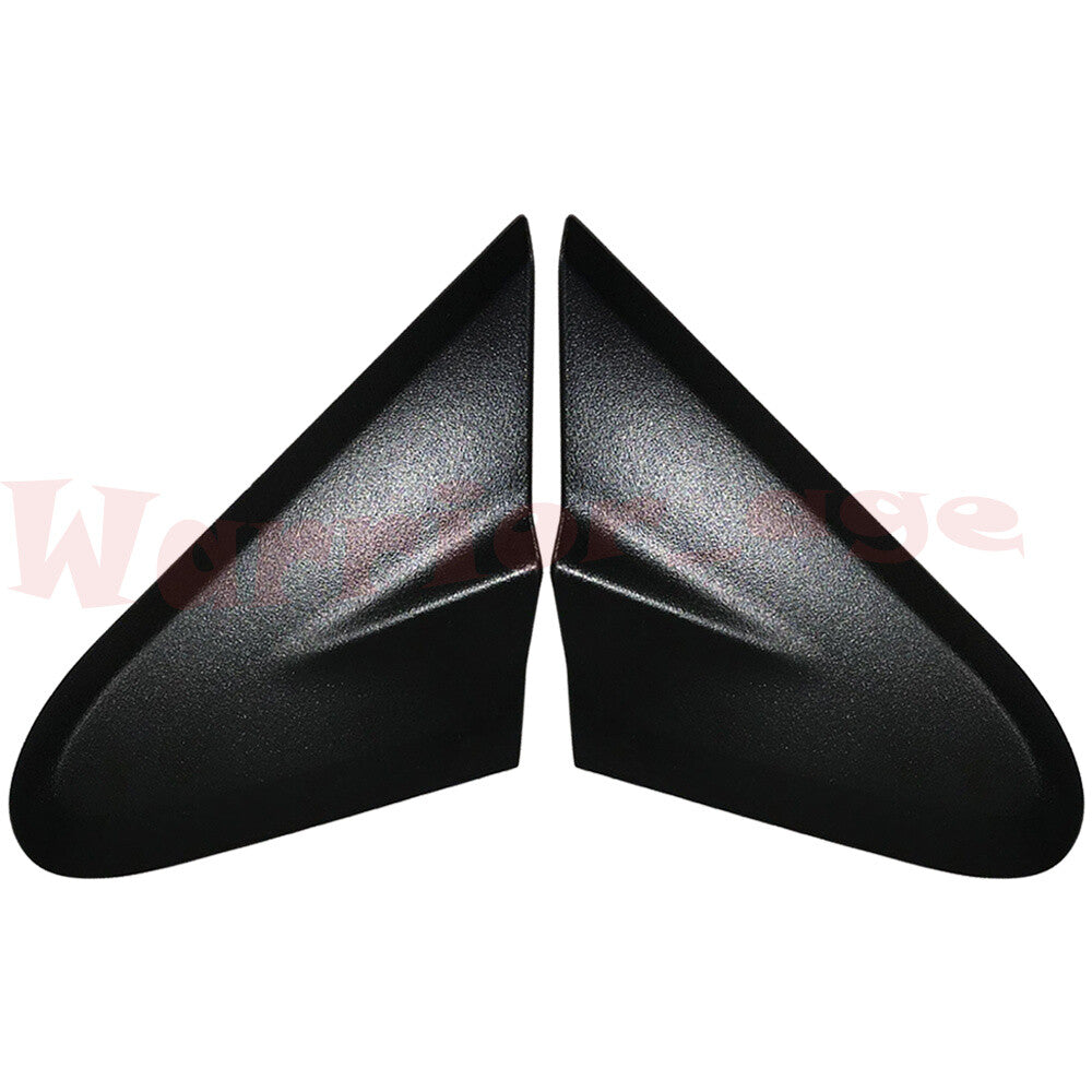 2x Mirror Fender Corner Trim Molding Covers Triangle L+R For 2012-20 Chevy Sonic