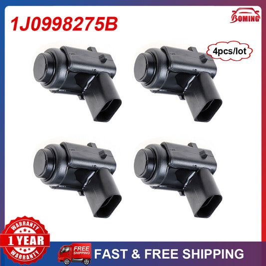 for Audi for VW for Golf for Jetta Touareg Touran Phaeton 4PCS 1J0998275B PDC Parking Sensor Q