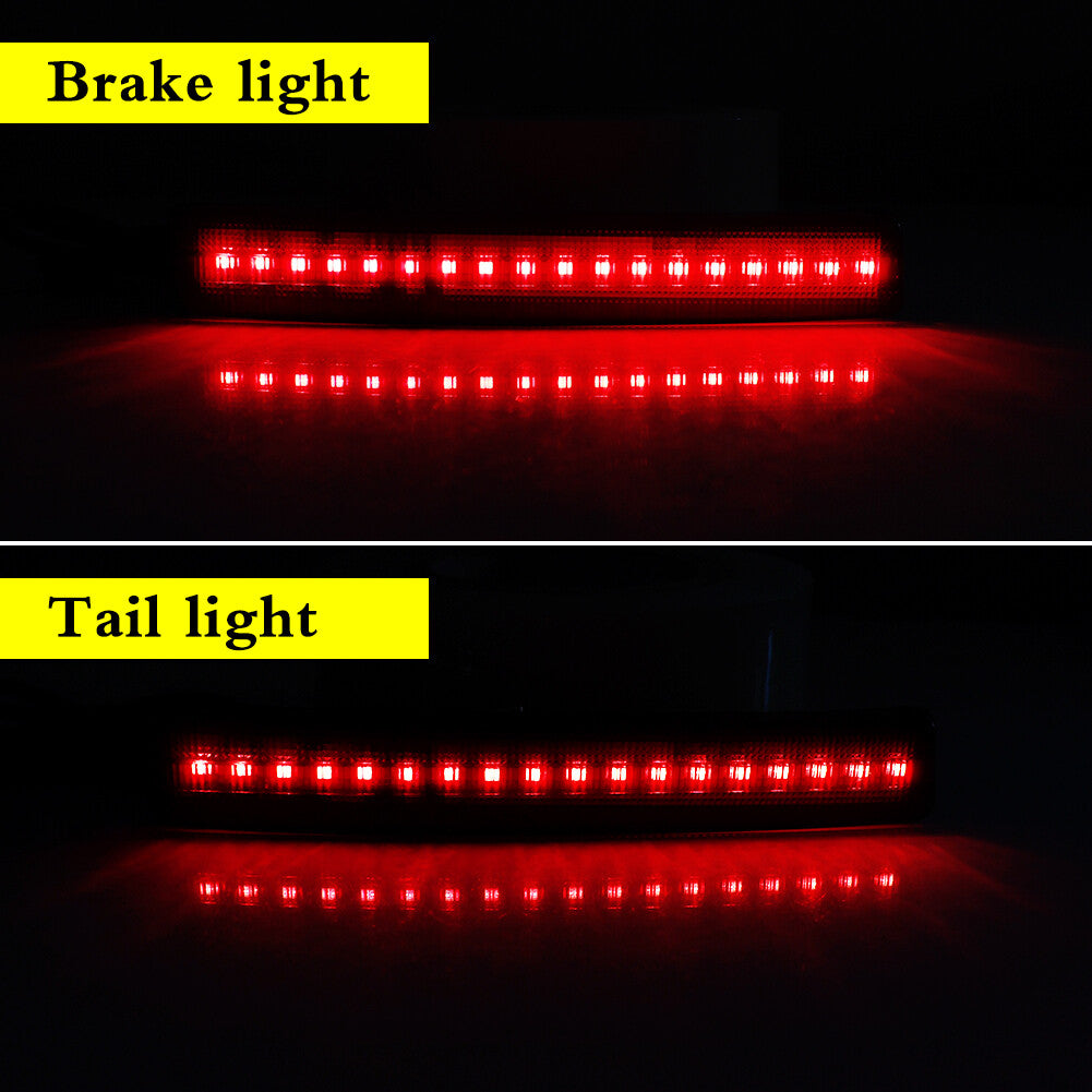 Smoke bumper reflector brake signal LED light suitable for 2009-2012 Traverse- v