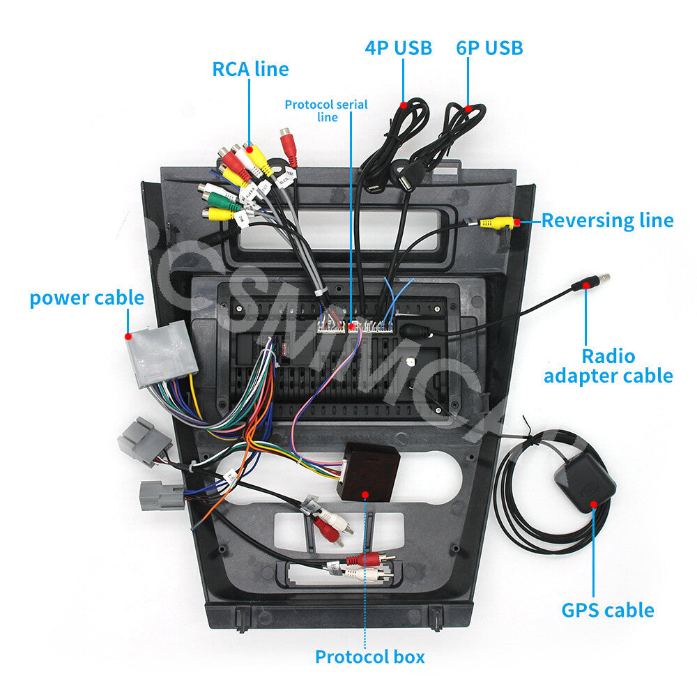 Fit For 2010-2012 for Ford Fusion Android 13 Car Radio GPS Touch Screen WiFi 2+32G