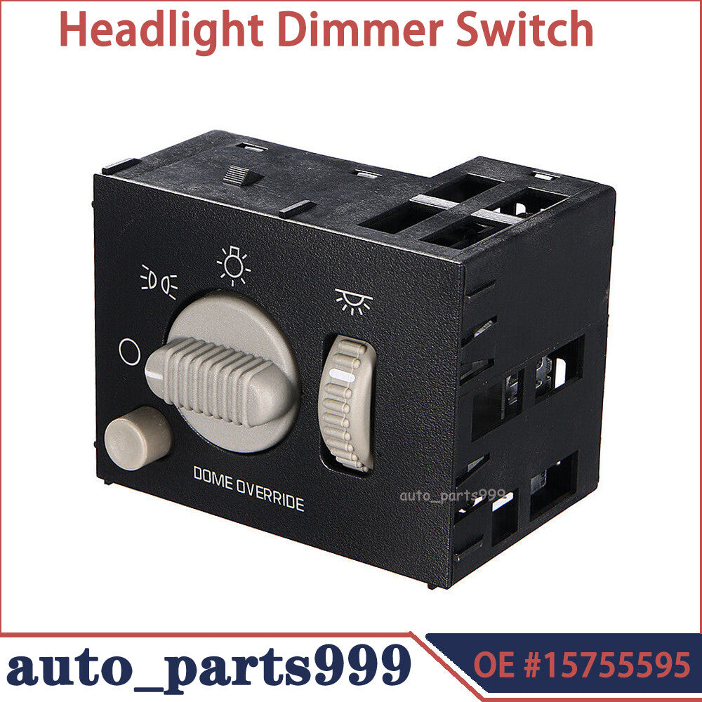 Headlight dimming switch for 1999-2002 for GMC truck/SUV for Sierra for Yukon 15755595- n