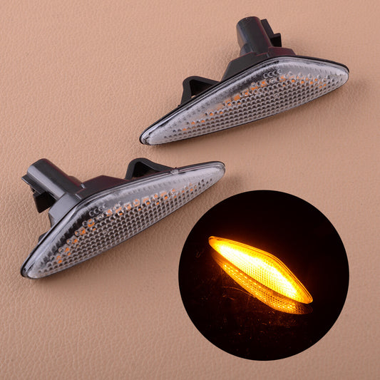 Clear Lens LED Fender Side Marker Light Fit for for Mazda MX-5 ND for Fiat 124 Spider v