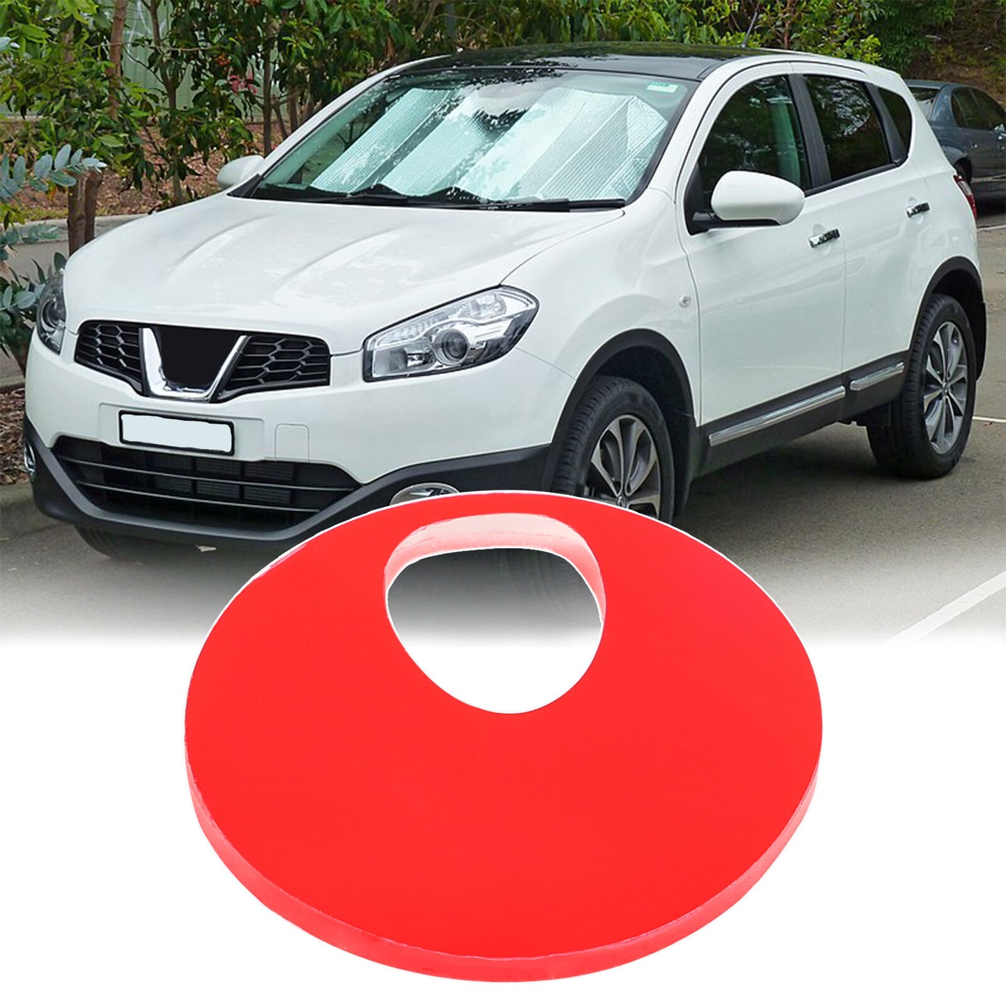 for Nissan Qashqai Dualis Windscreen Rain Light Sensor Gel Pad Adhesive Sticker Q