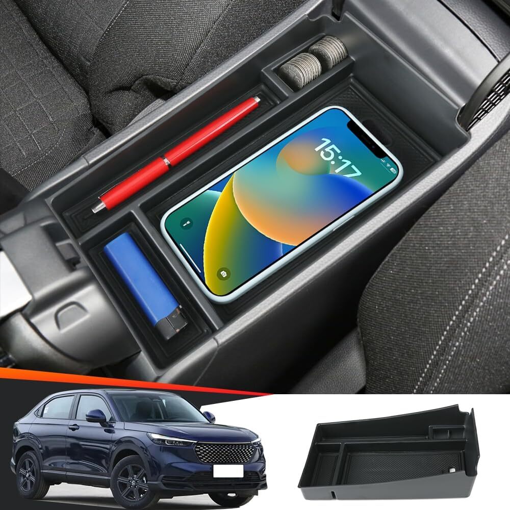 For 2023-2025 for Honda HRV Center Console Armrest Storage Box Organizer Accessories Q