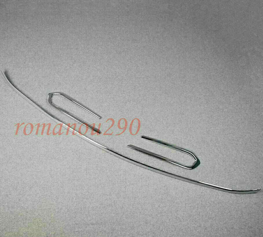 for Toyota for Sienna LE 2021-2023 ABS chrome Front bumper bottom lip fog lamp trim