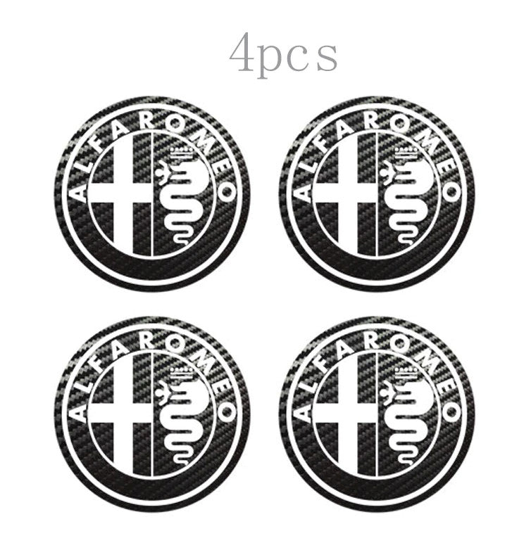 Car Tire Valve Cover Lever Cover Valve Dust Cover Red Ring for Audi 4 Pcs- v